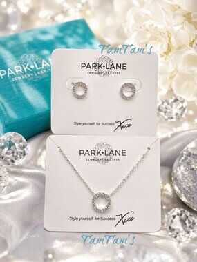 Park Lane Roo Silver Necklace And Earrings Set